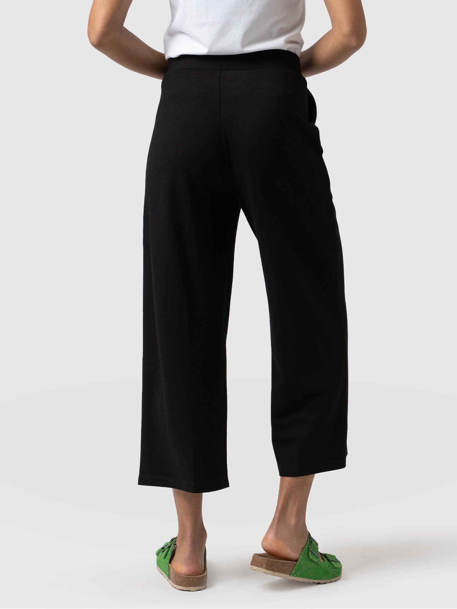 Cavendish Culotte Black - Women's Culottes | Saint + Sofia® UK